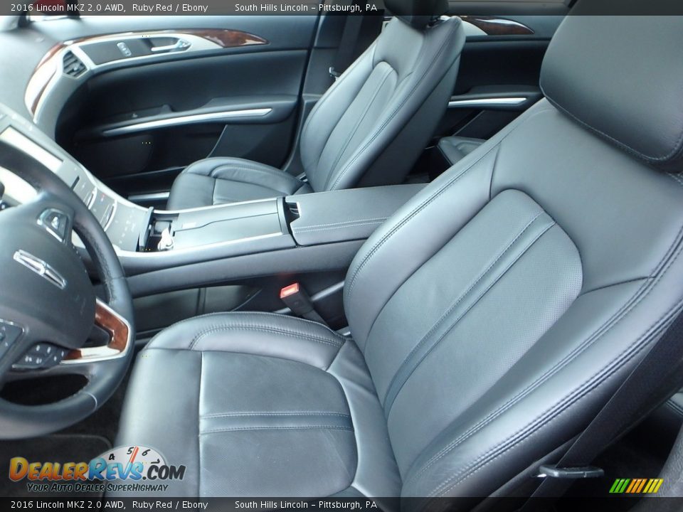 Front Seat of 2016 Lincoln MKZ 2.0 AWD Photo #15