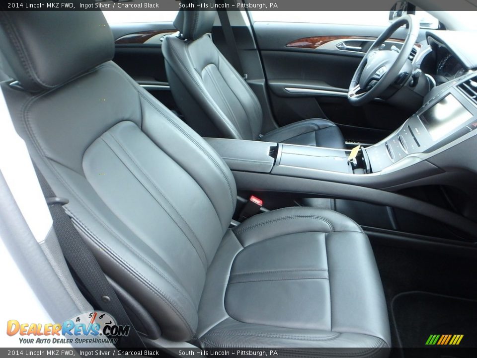 2014 Lincoln MKZ FWD Ingot Silver / Charcoal Black Photo #10