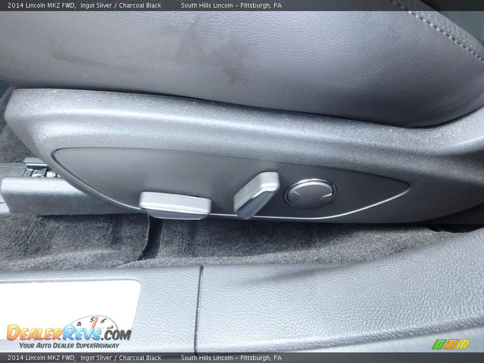 2014 Lincoln MKZ FWD Ingot Silver / Charcoal Black Photo #19