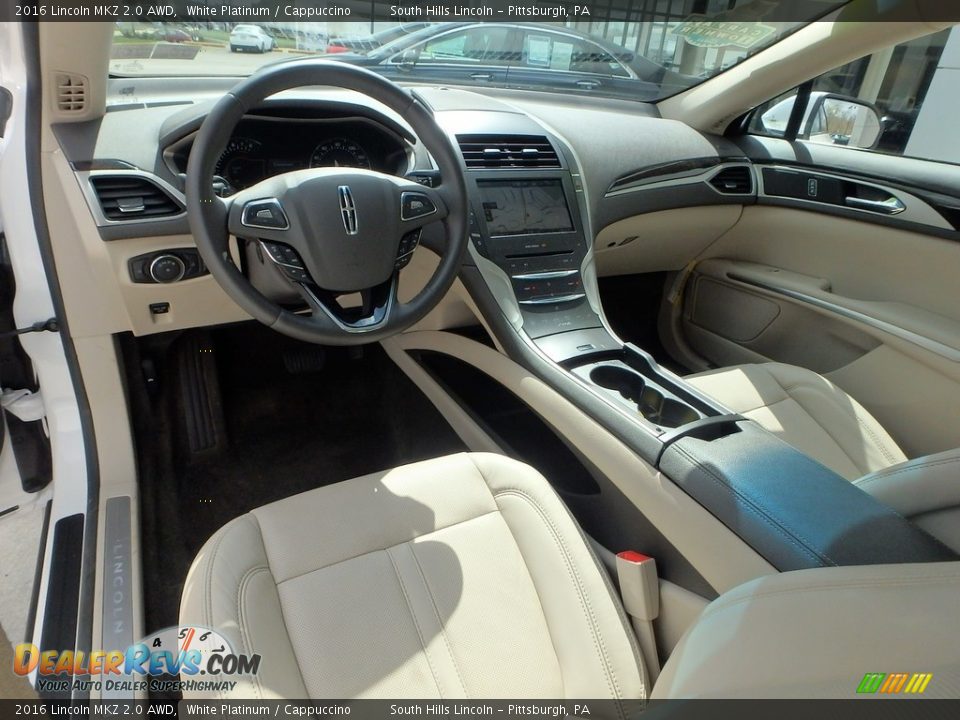 Cappuccino Interior - 2016 Lincoln MKZ 2.0 AWD Photo #17