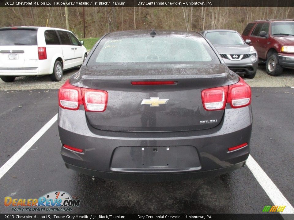 2013 Chevrolet Malibu LS Taupe Gray Metallic / Jet Black/Titanium Photo #4