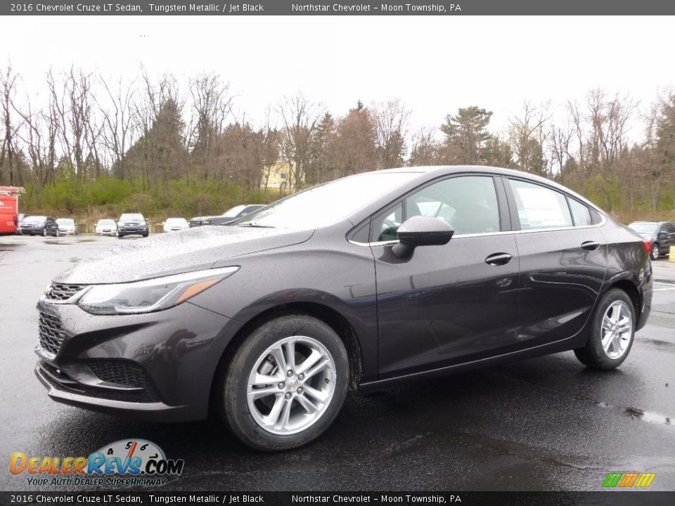 2016 Chevrolet Cruze LT Sedan Tungsten Metallic / Jet Black Photo #1