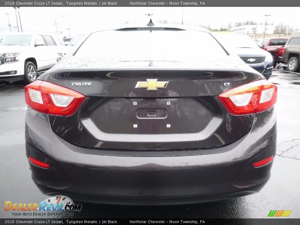 2016 Chevrolet Cruze LT Sedan Tungsten Metallic / Jet Black Photo #6