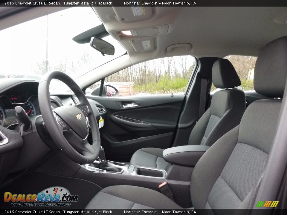 2016 Chevrolet Cruze LT Sedan Tungsten Metallic / Jet Black Photo #10