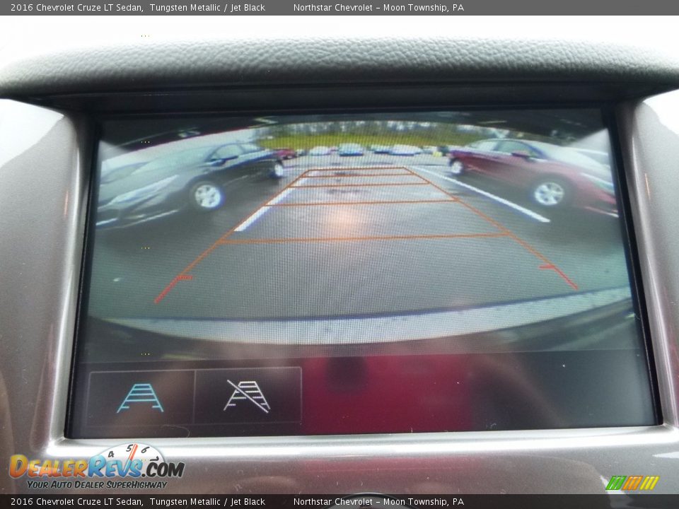 2016 Chevrolet Cruze LT Sedan Tungsten Metallic / Jet Black Photo #19