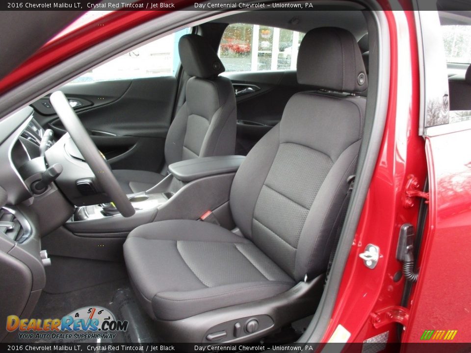 2016 Chevrolet Malibu LT Crystal Red Tintcoat / Jet Black Photo #12