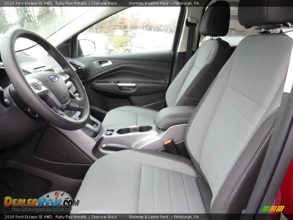 2016 Ford Escape SE 4WD Ruby Red Metallic / Charcoal Black Photo #7