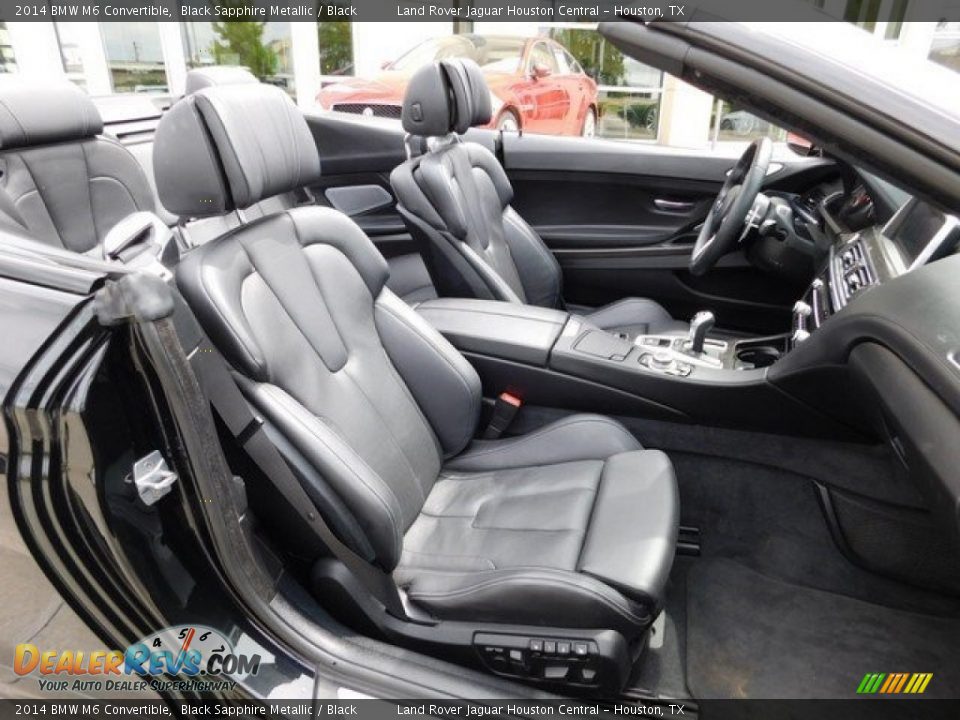 2014 BMW M6 Convertible Black Sapphire Metallic / Black Photo #5