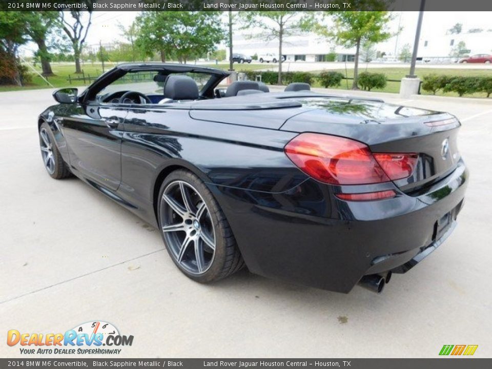 2014 BMW M6 Convertible Black Sapphire Metallic / Black Photo #9