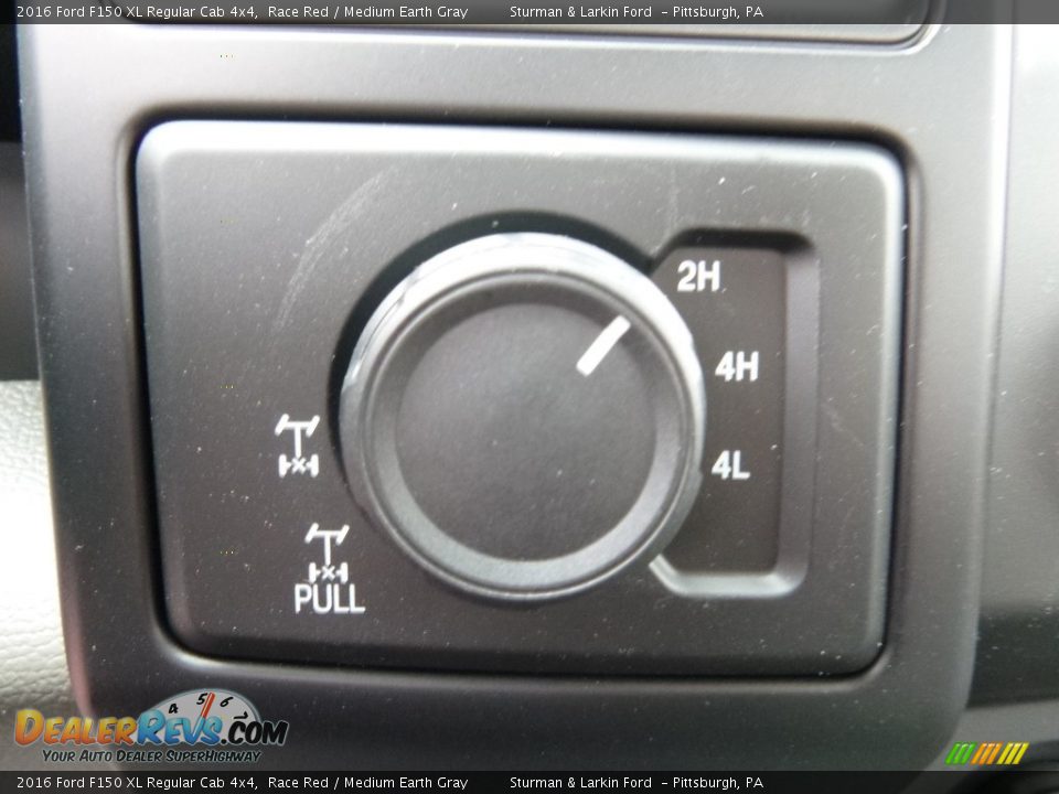 Controls of 2016 Ford F150 XL Regular Cab 4x4 Photo #14