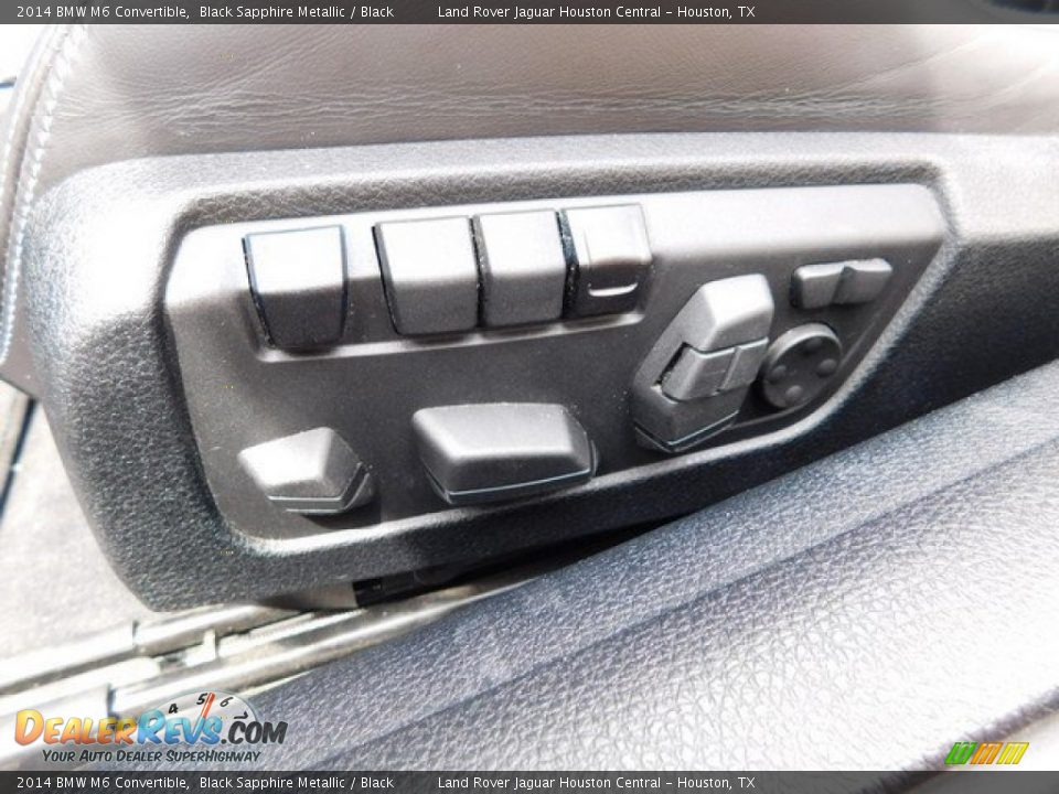 2014 BMW M6 Convertible Black Sapphire Metallic / Black Photo #20