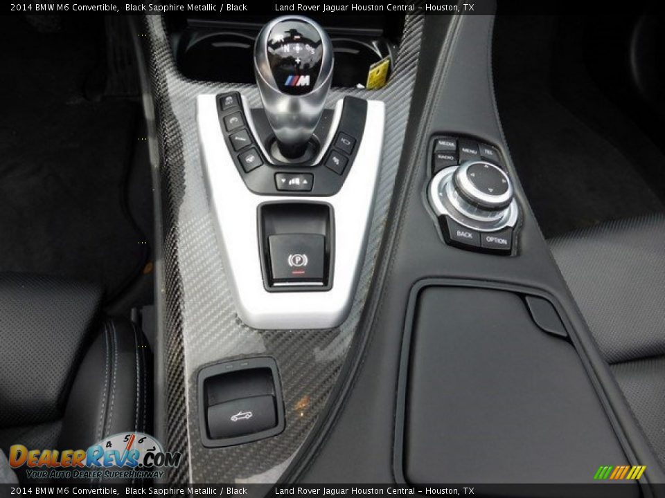 2014 BMW M6 Convertible Black Sapphire Metallic / Black Photo #28
