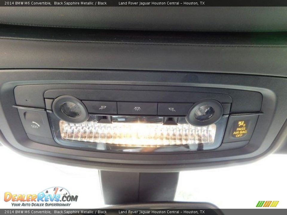 2014 BMW M6 Convertible Black Sapphire Metallic / Black Photo #30