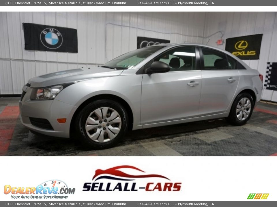 2012 Chevrolet Cruze LS Silver Ice Metallic / Jet Black/Medium Titanium Photo #1
