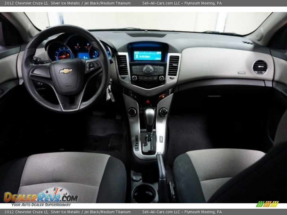 2012 Chevrolet Cruze LS Silver Ice Metallic / Jet Black/Medium Titanium Photo #25