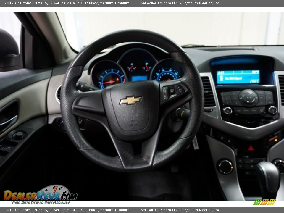 2012 Chevrolet Cruze LS Silver Ice Metallic / Jet Black/Medium Titanium Photo #27