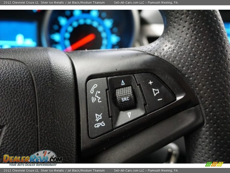 2012 Chevrolet Cruze LS Silver Ice Metallic / Jet Black/Medium Titanium Photo #28
