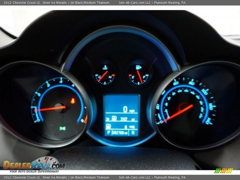 2012 Chevrolet Cruze LS Silver Ice Metallic / Jet Black/Medium Titanium Photo #32