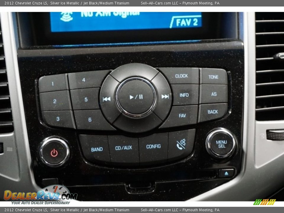 2012 Chevrolet Cruze LS Silver Ice Metallic / Jet Black/Medium Titanium Photo #36