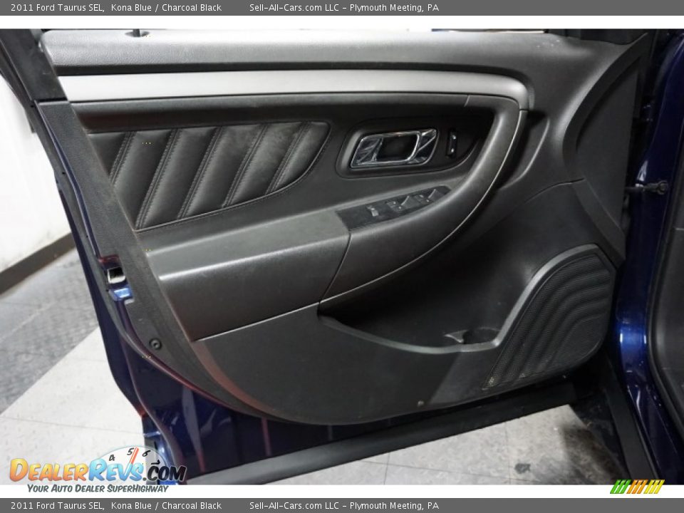 2011 Ford Taurus SEL Kona Blue / Charcoal Black Photo #12