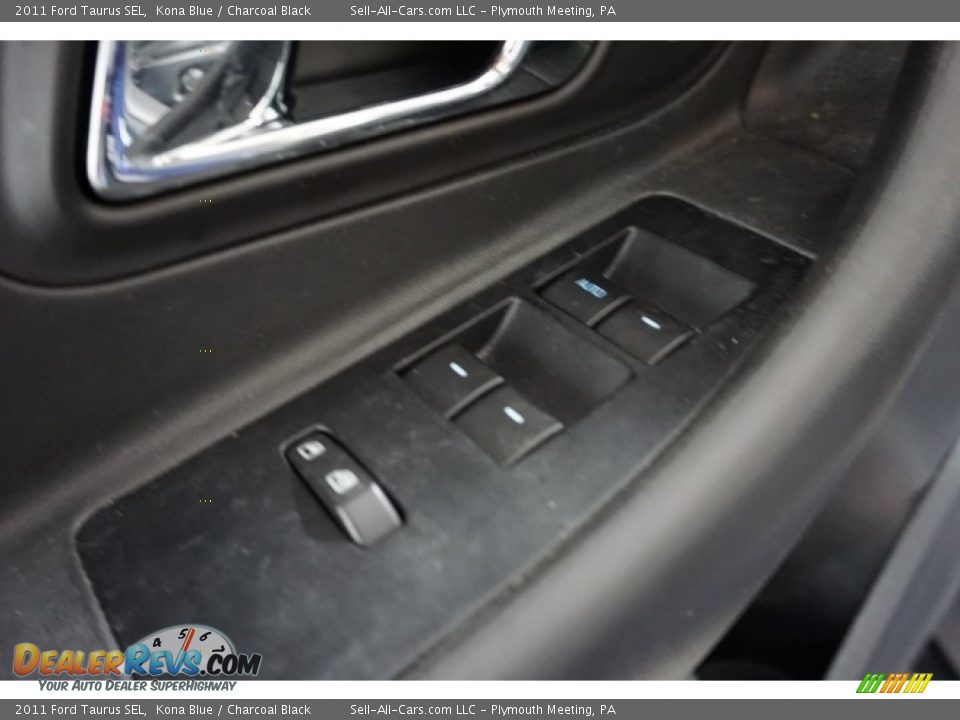 2011 Ford Taurus SEL Kona Blue / Charcoal Black Photo #13