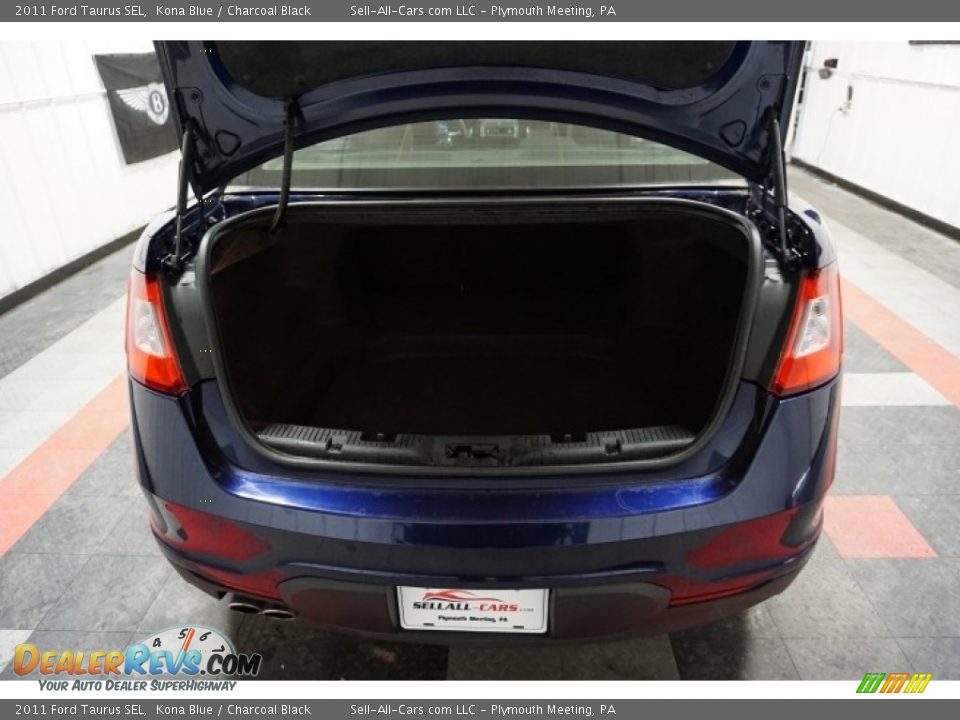 2011 Ford Taurus SEL Kona Blue / Charcoal Black Photo #20