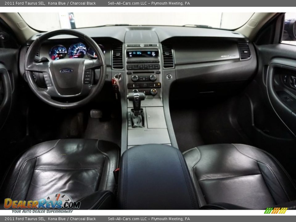 2011 Ford Taurus SEL Kona Blue / Charcoal Black Photo #26