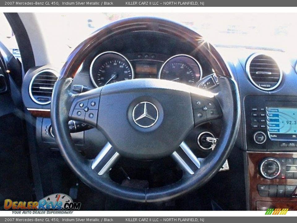 2007 Mercedes-Benz GL 450 Iridium Silver Metallic / Black Photo #21