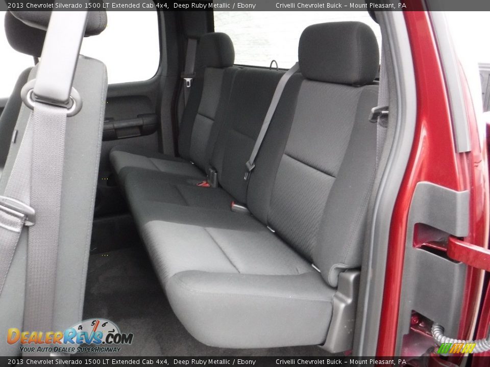 2013 Chevrolet Silverado 1500 LT Extended Cab 4x4 Deep Ruby Metallic / Ebony Photo #32