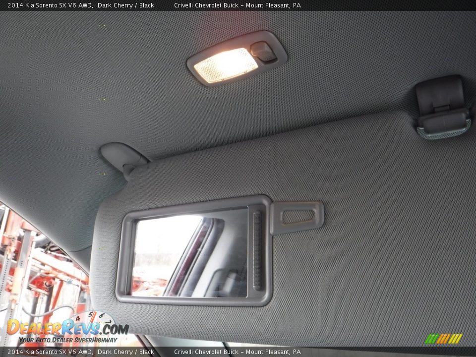 2014 Kia Sorento SX V6 AWD Dark Cherry / Black Photo #34