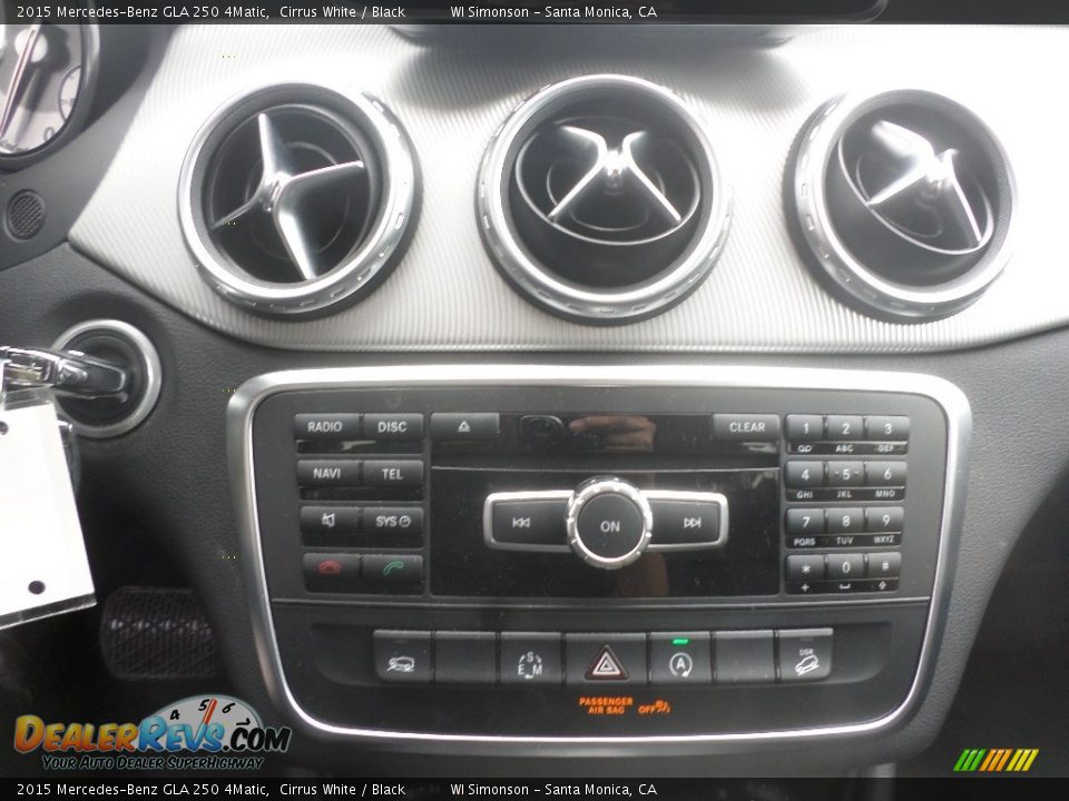 2015 Mercedes-Benz GLA 250 4Matic Cirrus White / Black Photo #14