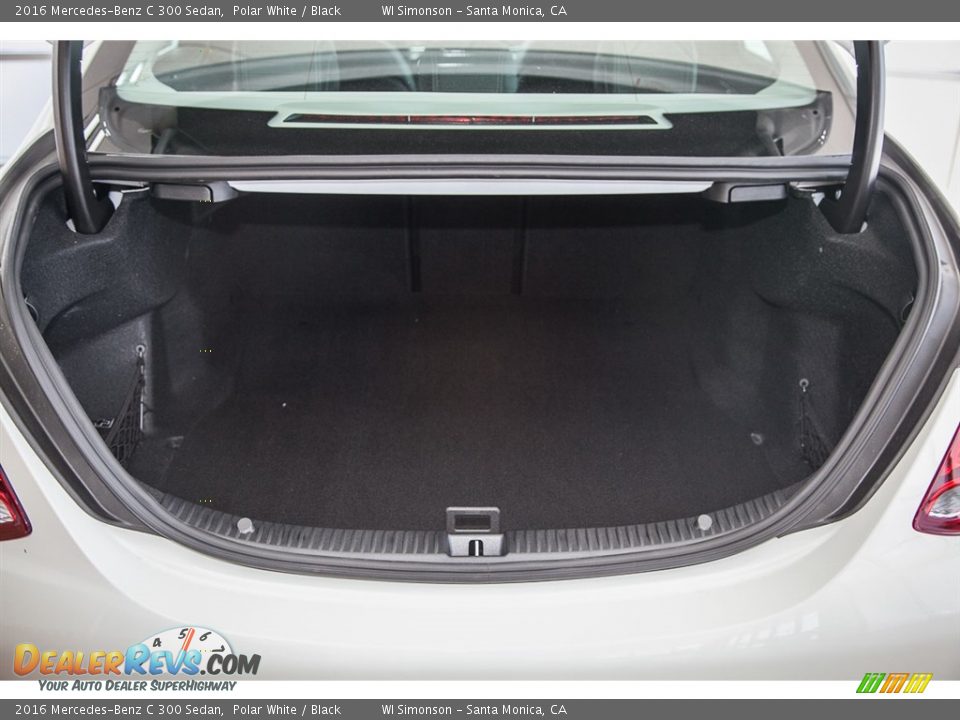 2016 Mercedes-Benz C 300 Sedan Polar White / Black Photo #5