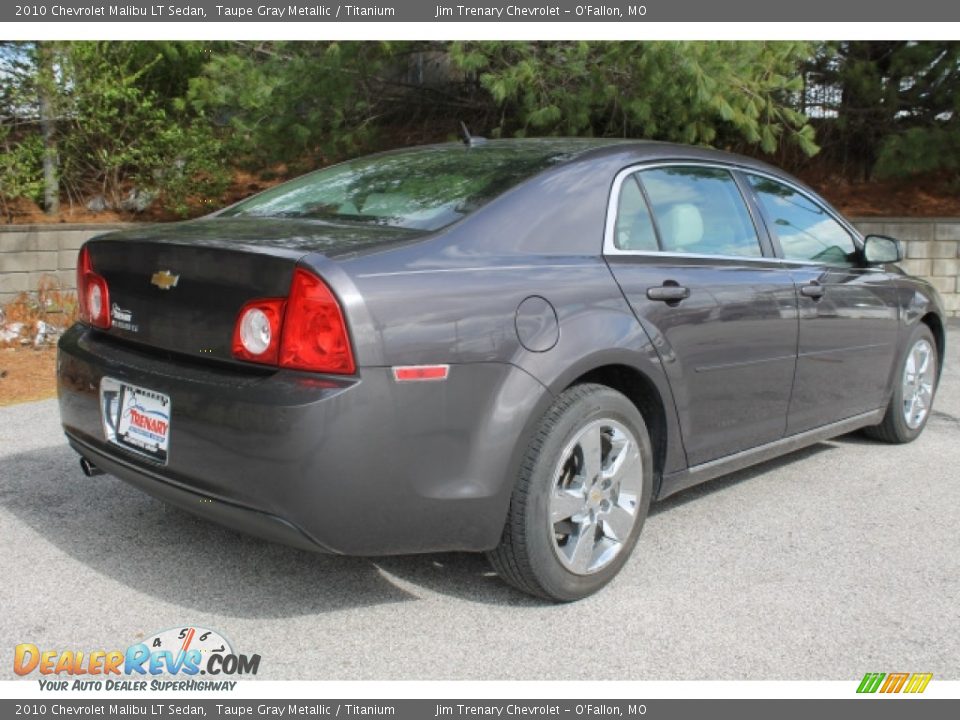 2010 Chevrolet Malibu LT Sedan Taupe Gray Metallic / Titanium Photo #3