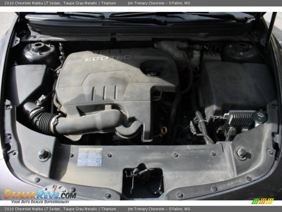 2010 Chevrolet Malibu LT Sedan Taupe Gray Metallic / Titanium Photo #7