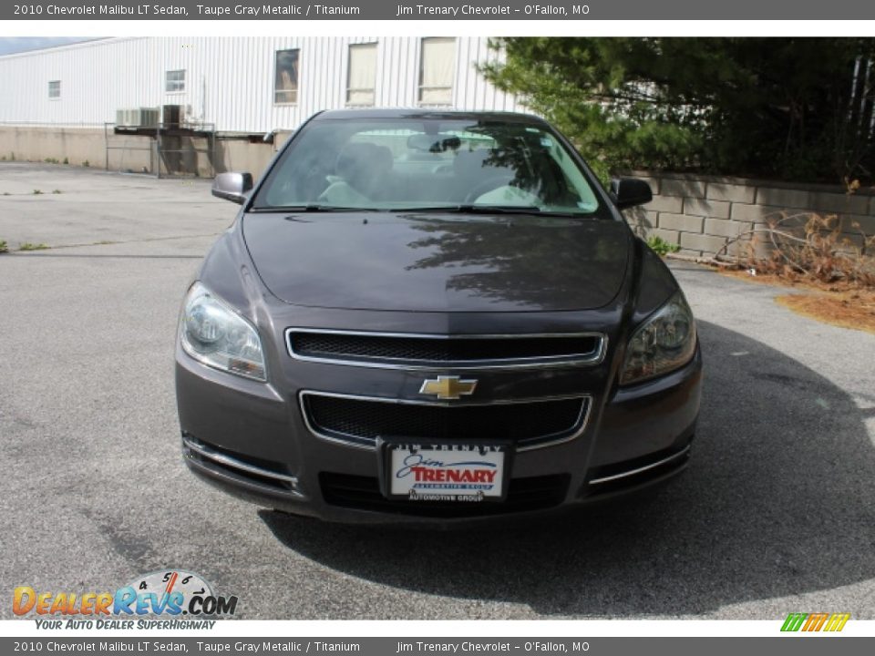 2010 Chevrolet Malibu LT Sedan Taupe Gray Metallic / Titanium Photo #8