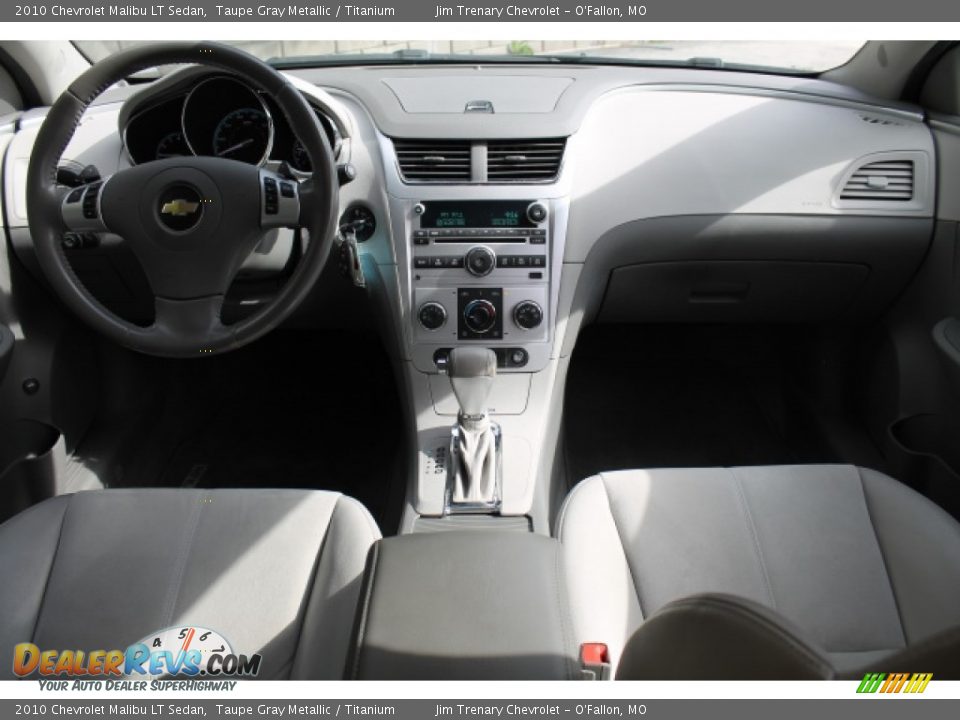 2010 Chevrolet Malibu LT Sedan Taupe Gray Metallic / Titanium Photo #10