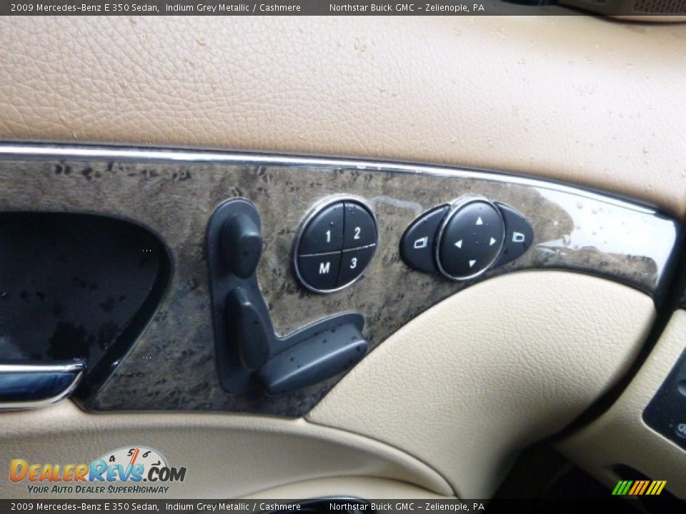 2009 Mercedes-Benz E 350 Sedan Indium Grey Metallic / Cashmere Photo #22