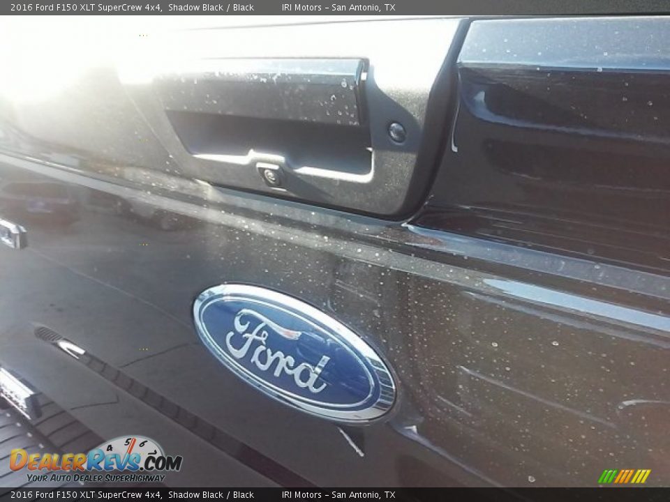 2016 Ford F150 XLT SuperCrew 4x4 Shadow Black / Black Photo #5