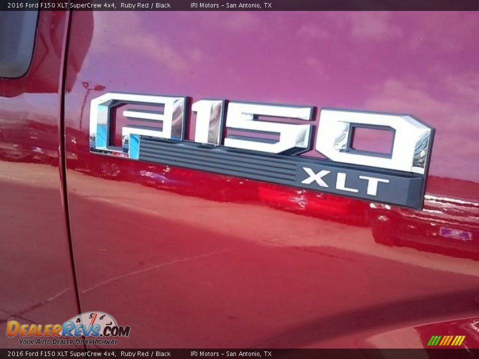 2016 Ford F150 XLT SuperCrew 4x4 Ruby Red / Black Photo #6
