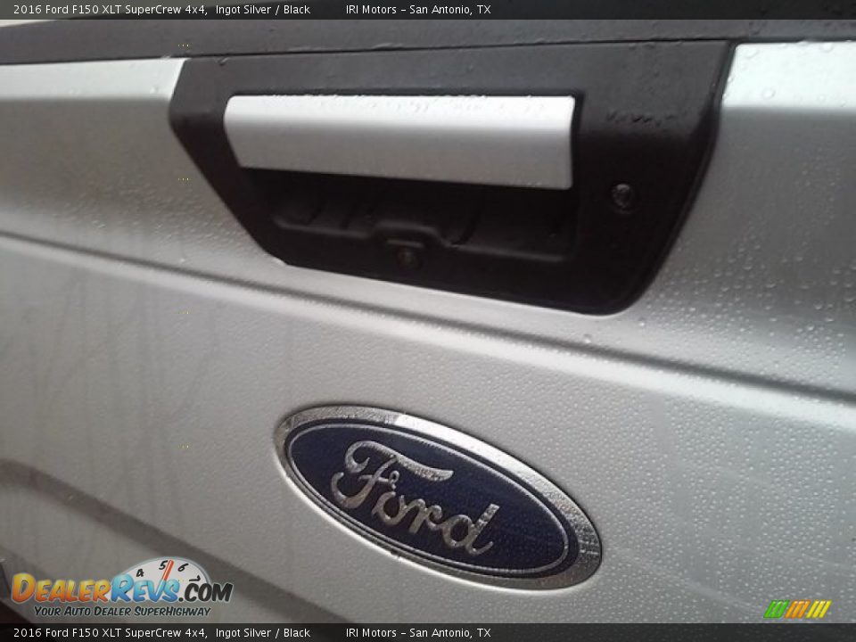 2016 Ford F150 XLT SuperCrew 4x4 Ingot Silver / Black Photo #26