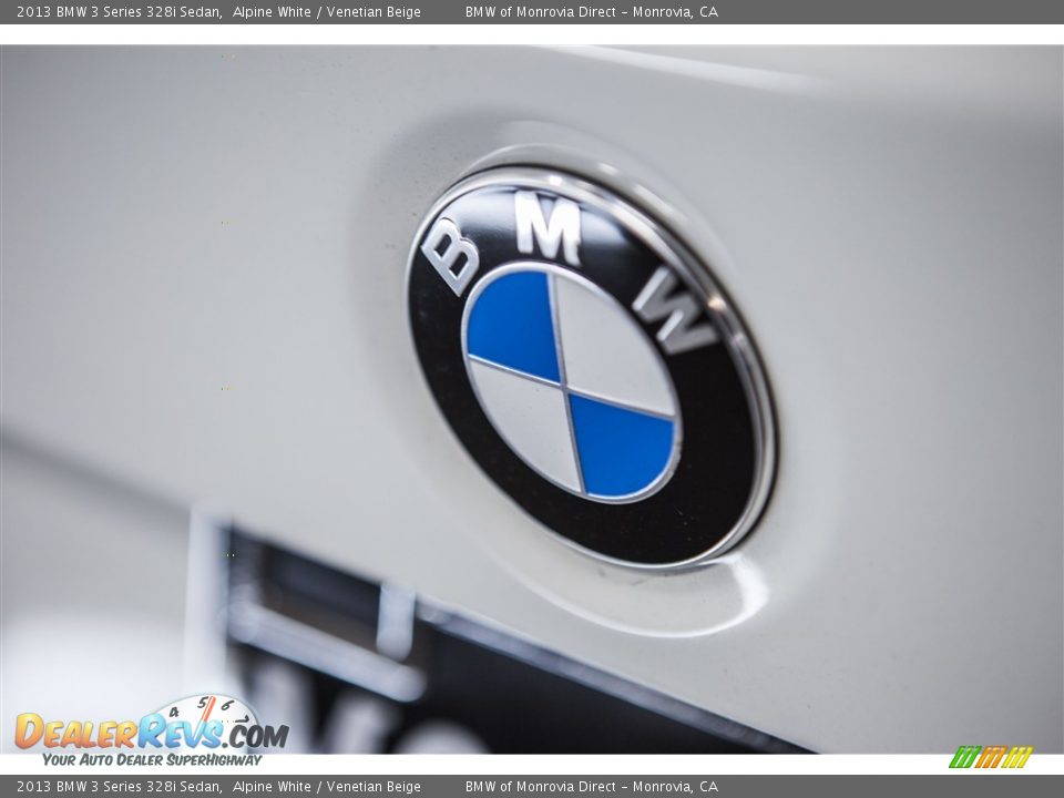 2013 BMW 3 Series 328i Sedan Alpine White / Venetian Beige Photo #28