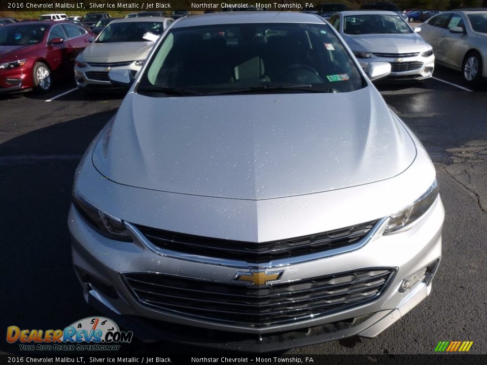 2016 Chevrolet Malibu LT Silver Ice Metallic / Jet Black Photo #2