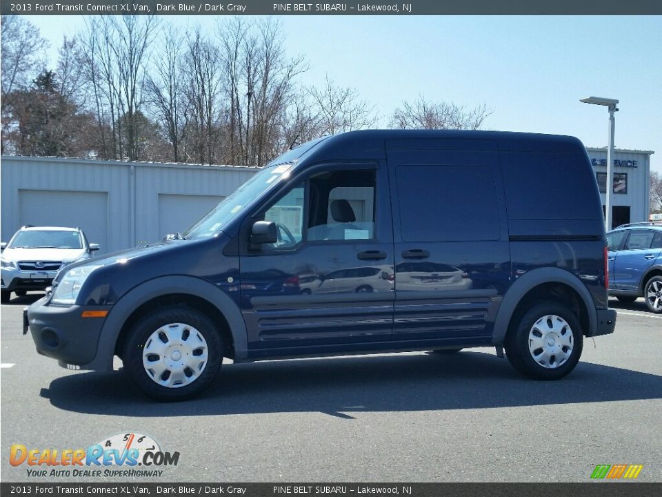2013 Ford Transit Connect XL Van Dark Blue / Dark Gray Photo #4