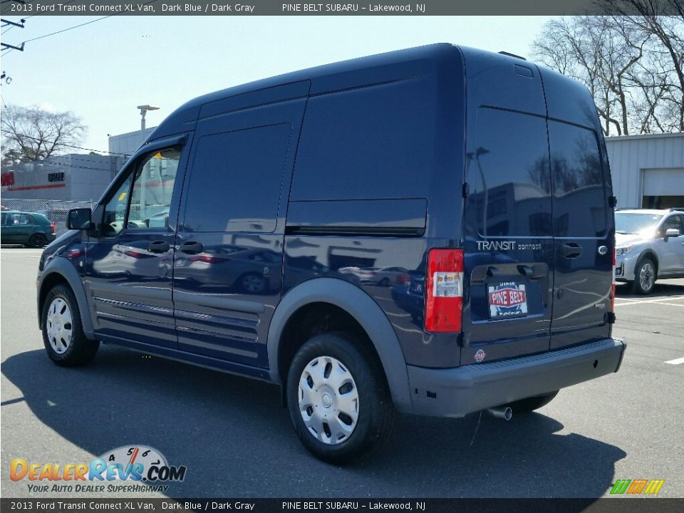 2013 Ford Transit Connect XL Van Dark Blue / Dark Gray Photo #5