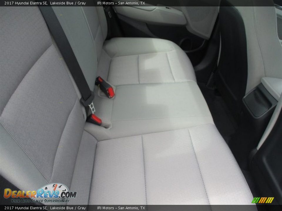 2017 Hyundai Elantra SE Lakeside Blue / Gray Photo #14