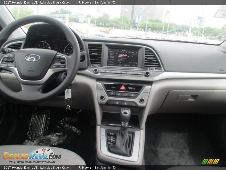 2017 Hyundai Elantra SE Lakeside Blue / Gray Photo #15