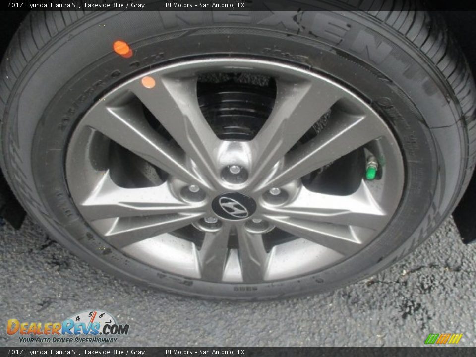 2017 Hyundai Elantra SE Lakeside Blue / Gray Photo #20