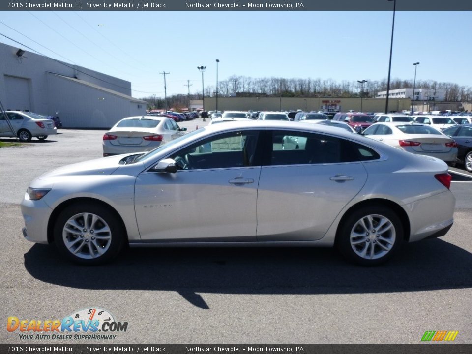 2016 Chevrolet Malibu LT Silver Ice Metallic / Jet Black Photo #8