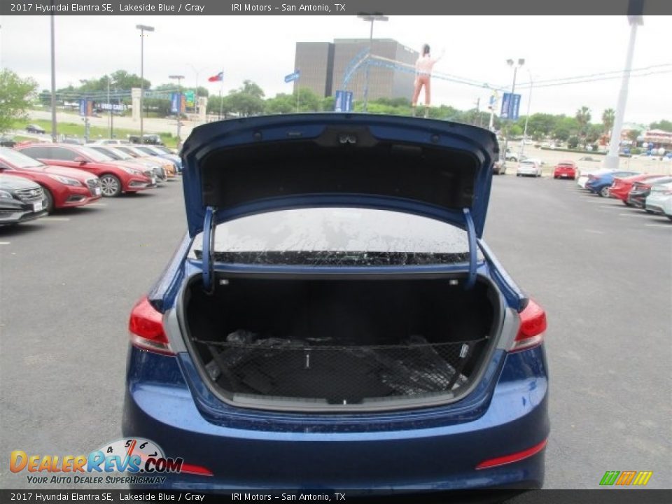 2017 Hyundai Elantra SE Lakeside Blue / Gray Photo #14
