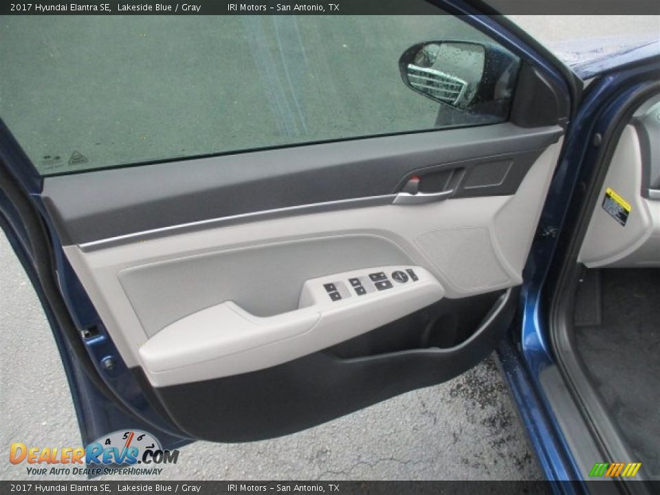 2017 Hyundai Elantra SE Lakeside Blue / Gray Photo #16